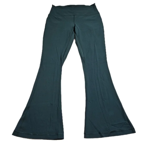 Lululemon Align High-Rise Mini-Flare Pant 32" (Green Jasper) Size 12 - Picture 6 of 12